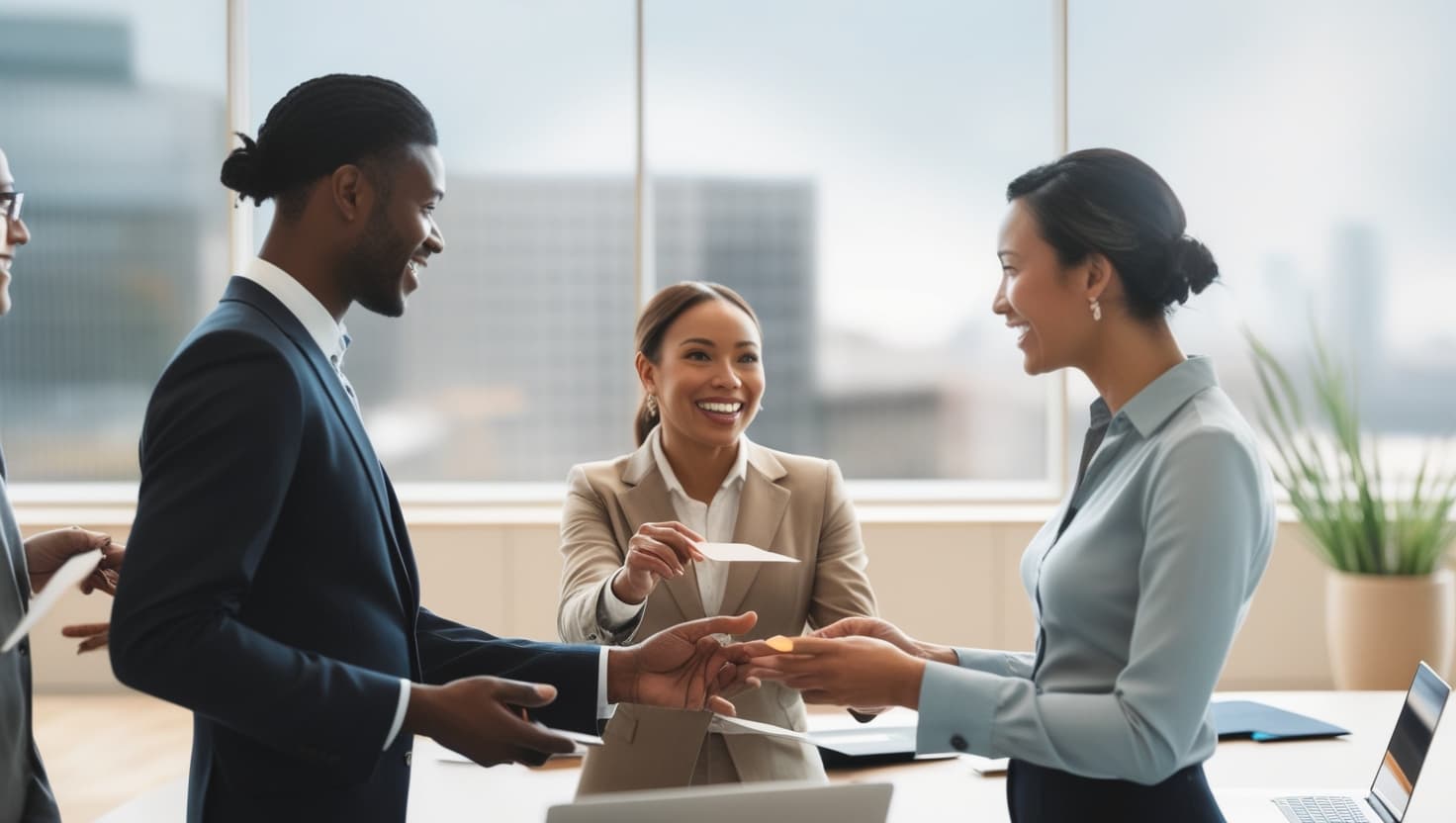 Whitelake team collaborating in the office